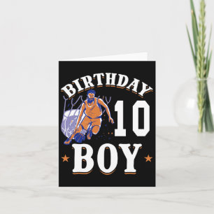 Basketbal - Verjaardagsjongen 10 jaar oud Kaart
