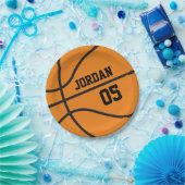 Basketbal Verjaardagspapier Bord (Feest)