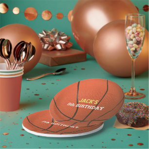 Basketbal Verjaardagspapier Bord