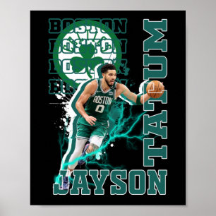 Basketbal verovering kracht en precisie in het spe poster
