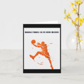 Basketbal Verzamelingen 3  Kaart (Gele Bloem)