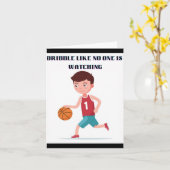 Basketbal Verzamelingen  Kaart (Gele Bloem)