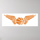 basketbal : vleugels poster (Voorkant)