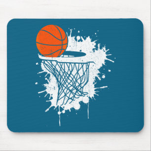 Basketbal voor coach speler jongens meisjes mannen muismat