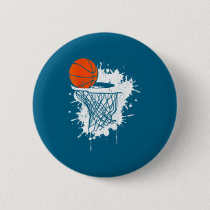 Basketbal Voor Coach Speler Jongens Meisjes Mannen Ronde Button 5,7 Cm
