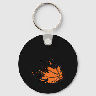 Basketbal voor liefhebbers sleutelhanger