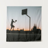 Basketbal Wandkleed (Voorkant)