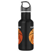Basketbal Waterfles (Achterkant)