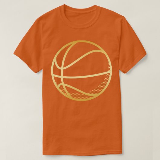 Basketbal Workout T-shirt (Design voorkant)