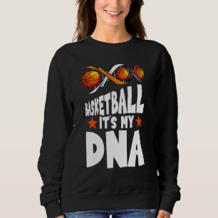 Basketbal zit in mijn DNA Speler Coach Teamsport Trui