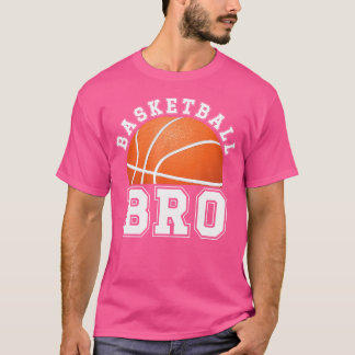 Basketbalbroer van een basketbalspeler t-shirt
