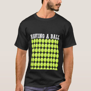 Basketbalcoach leraar met een bal voor 100 dagen t-shirt