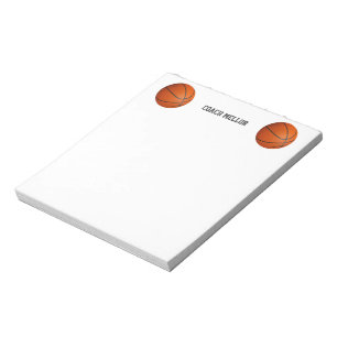 basketbalcoach notitieblok