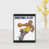 Basketbalcollecties  kaart (Gele Bloem)