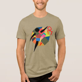 Basketbalfanaten Tri-Blend Shirt
