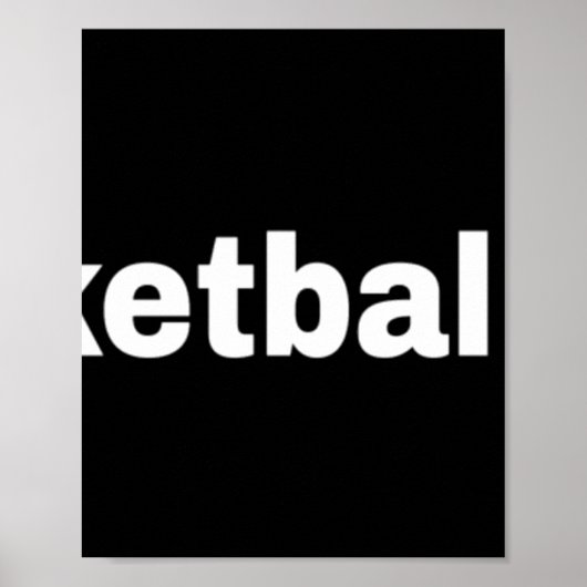 basketbalhub poster (Voorkant)