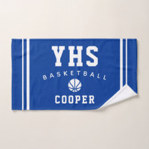 Basketbalicoon, aangepaste naam en school, teamcad