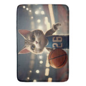 basketbalkat, badmat (Voorkant Verticaal)