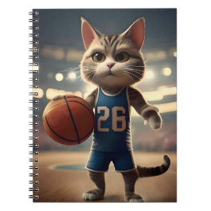 basketbalkat, notitieboek