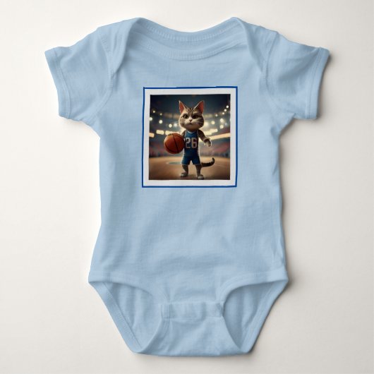 basketbalkat, romper (Voorkant)