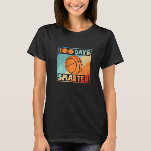 Basketball 100 dagen slimmer 100e dag sch t-shirt