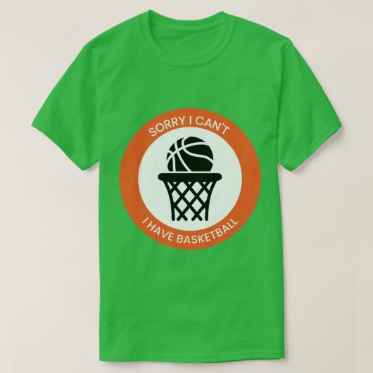 Basketball 20 t-shirt (Design voorkant)