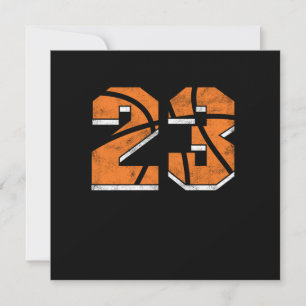 Basketball 23e verjaardag Celebration Sports Gift Kaart