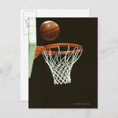 Basketball 5 briefkaart (Voorkant / Achterkant)