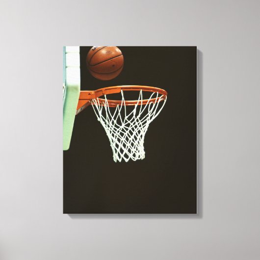Basketball 5 canvas afdruk (Voorkant)
