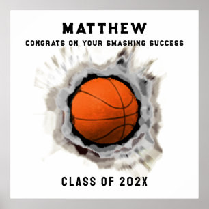 Basketball - Aînés - Graduation Congrats Poster