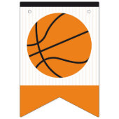 Basketball Anniversaire Drapeaux de Bunthday (Premier drapeau)