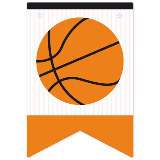 Basketball Anniversaire Drapeaux de Bunthday (Premier drapeau)