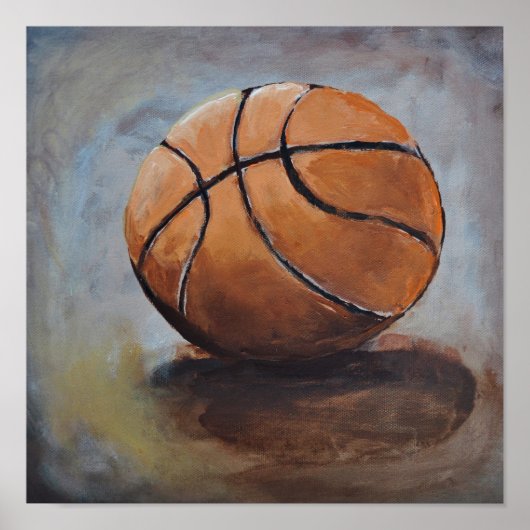 BasketBall Art-afdrukken Poster (Voorkant)