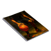 Basketball Art Notebook - Sports Design Journal (Côté Droit)