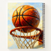 Basketball Art Notebook - Sports Design Journal  (Dos)