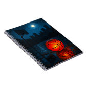 Basketball Art Notebook - Sports Design Journal (Côté Droit)