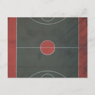 Basketball Artwork Briefkaart