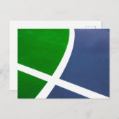 Basketball Artwork Briefkaart (Voorkant / Achterkant)