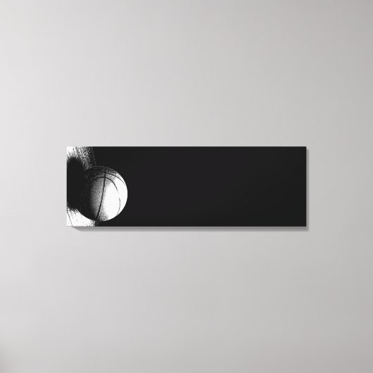 Basketball Artwork Canvas Afdruk (Voorkant)