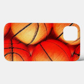 Basketball Artwork Case-Mate iPhone Case (Achterkant (horizontaal))