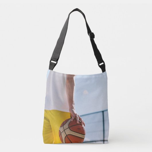 Basketball Artwork Crossbody Tas (Voorkant)