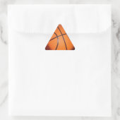 Basketball Artwork Driehoek Sticker (Tas)