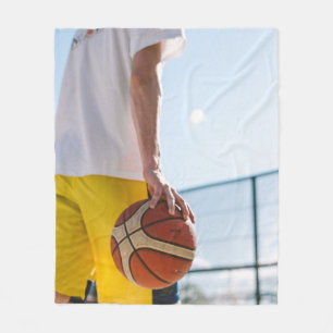 Basketball Artwork Fleece Deken