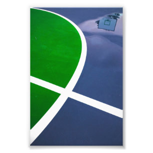 Basketball Artwork Foto Afdruk