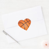 Basketball Artwork Hart Sticker (Envelop)
