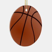 Basketball Artwork Keramisch Ornament (Rechts)
