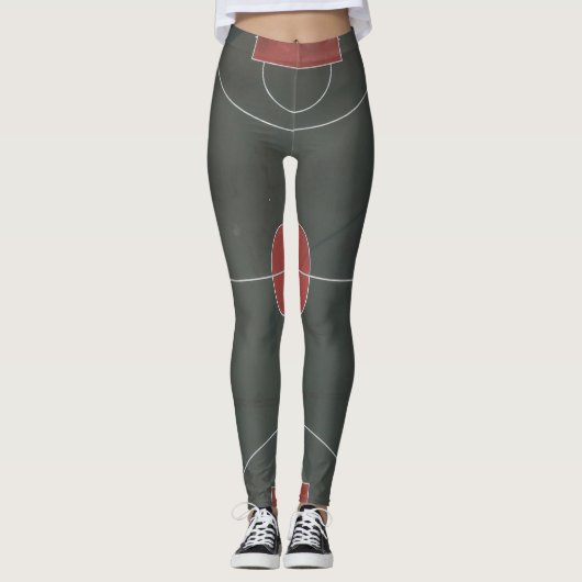 Basketball Artwork Leggings (Voorkant)