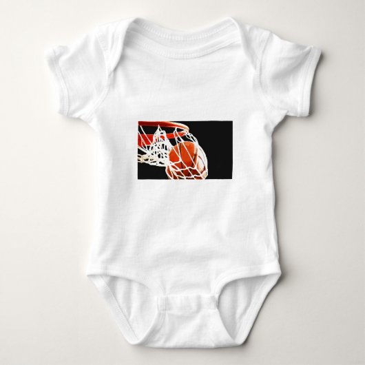 Basketball Artwork Romper (Voorkant)