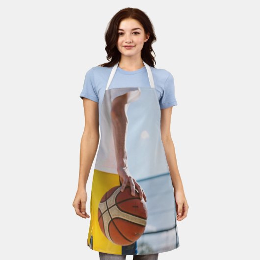 Basketball Artwork Schort (Gedragen)