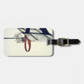 Basketball Bagagelabel (Voorkant horizontaal)